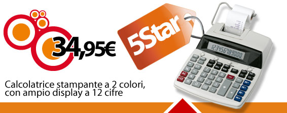Promo! Calcolatrice stampante P12D