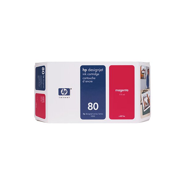 Originale HP C4847A Cartuccia inkjet alta capacità 80 magenta