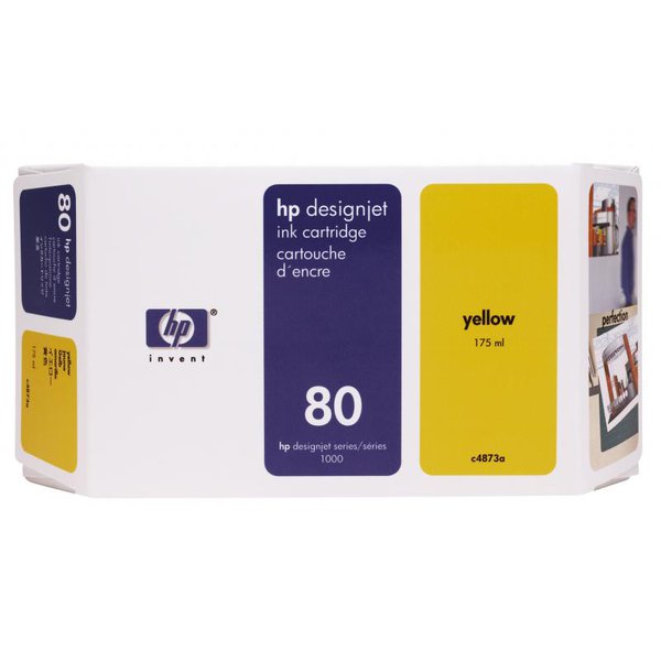 Originale HP C4848A Cartuccia inkjet alta capacità 80 giallo