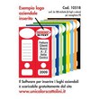 Fogli prefustellati Unicolor - Dorsi personalizzabili - conf da 108 dorsi (conf.108ff)