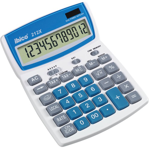 Calcolatrice da  tavolo 212X IBICO - IB410086