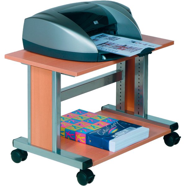 Carrello portastampante Durable - grigio - 60x36,6x43,2 cm - 3110-124