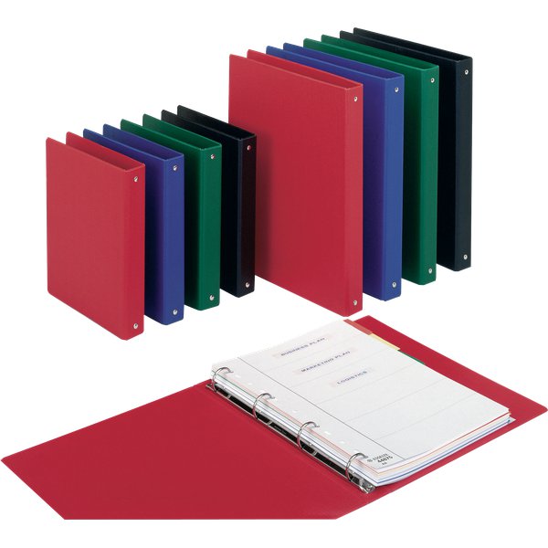 Raccoglitori Daily Esselte - 4 anelli a R - Ø 30 mm - 22x30 cm - blu - 569250