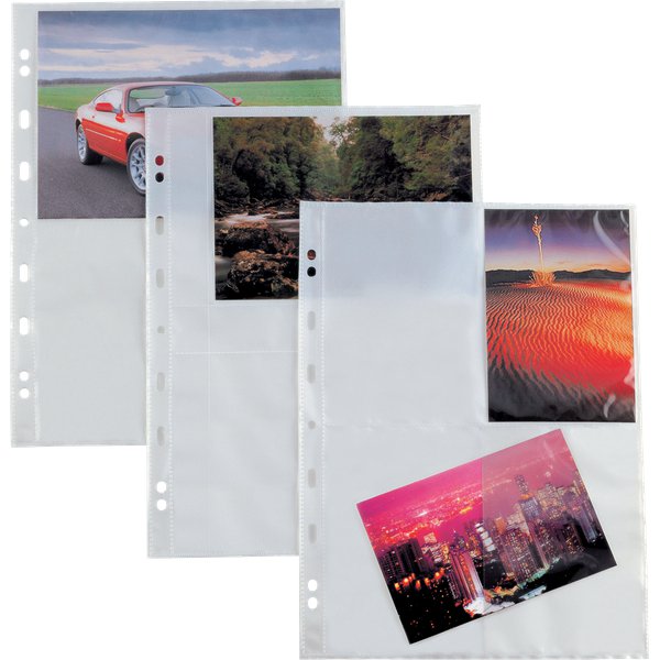 Buste trasparenti Atla F Sei Rota - 4 spazi (15x21 cm) - 662503 (conf.10)