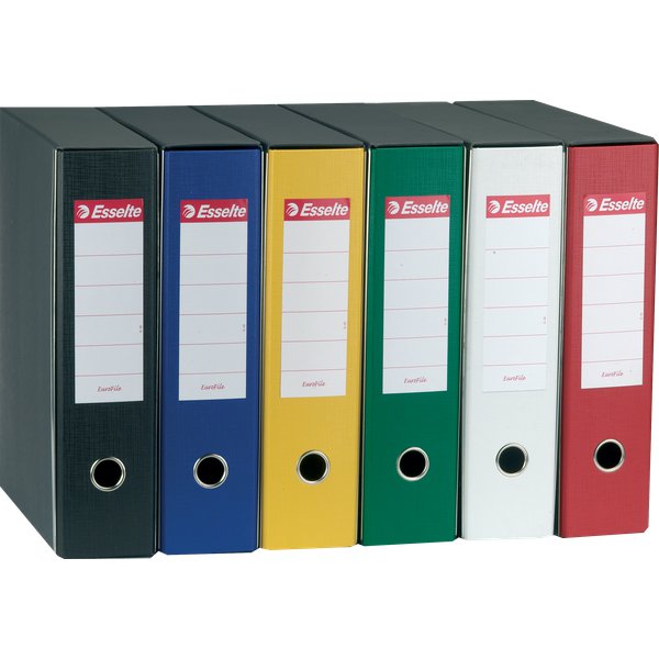 Registratori Eurofile Esselte - Protocollo - dorso 8 - F.to utile 23x33 cm - verde - G551800