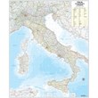 Carta geografica murale Belletti - Italia - 122x97 cm - aste in legno - M08PL/07