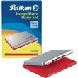 Cuscinetti inchiostrati per timbri Pelikan - rosso - n° 2 - 7x11 cm - 0BEB14