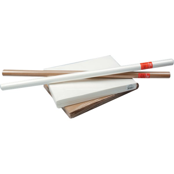 Carta Kraft per pacchi Rex Sadoch - Rotoli - 100x500 cm - 60 g/mq - bianco - CKRW5