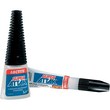 Adesivo universale istantaneo, ideale per l’incollaggio rapido e tenace di una vasta gamma di materiali quali: ceramica, legno, metallo, pelle, cuoio, gomma e vari tipi di plastica (tranne PE, PP e PTFE).