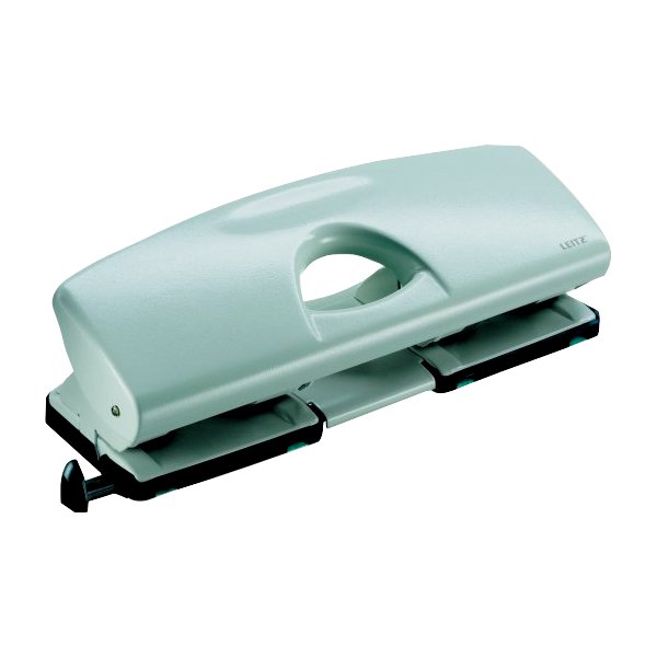 Perforatore Leitz 5022 a 4 fori - grigio chiaro - 50220085