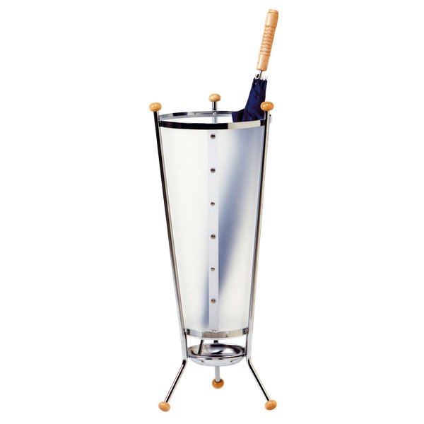 Portaombrelli London Unilux - traslucido/cromo - Ø 17-28; H 71 cm - 35715