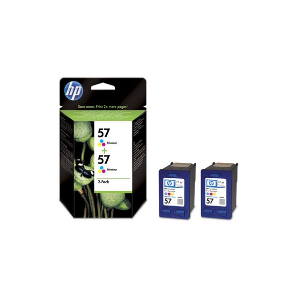 Originale HP C9503AE Conf. 2 cartucce inkjet 57 3 colori