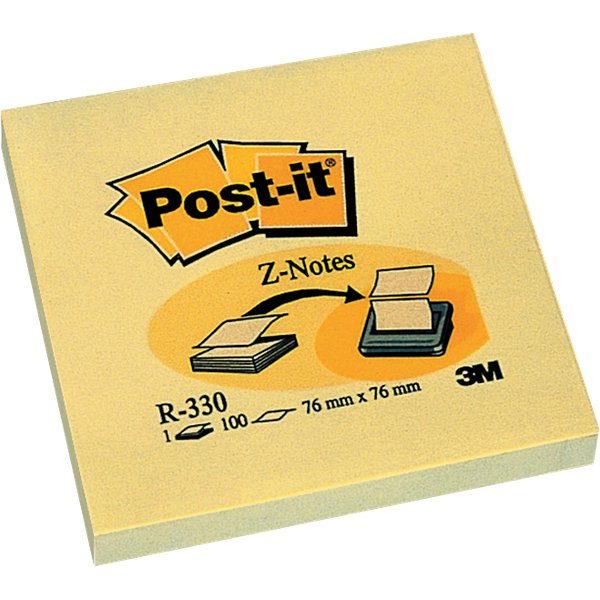 Ricariche Post-it® Z-Note - 76x76 mm - giallo canary - R 330