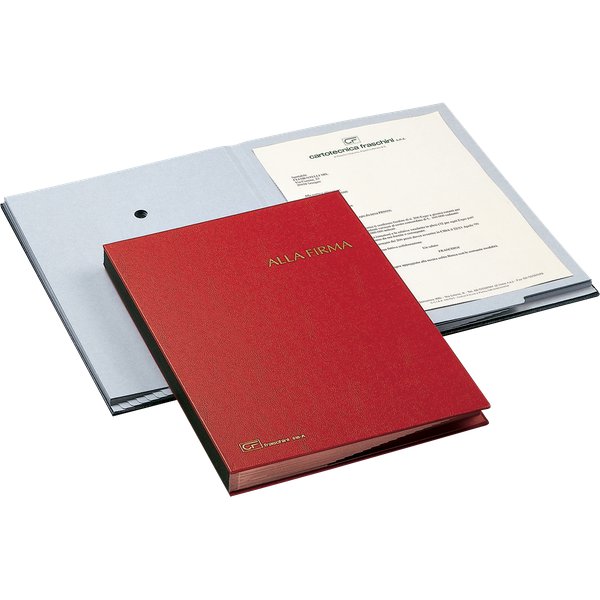 Libro Firma 18 intercalari Fraschini - blu - 618-A