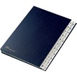 Classificatore alfabetico A-Z Fraschini - blu - 640-E