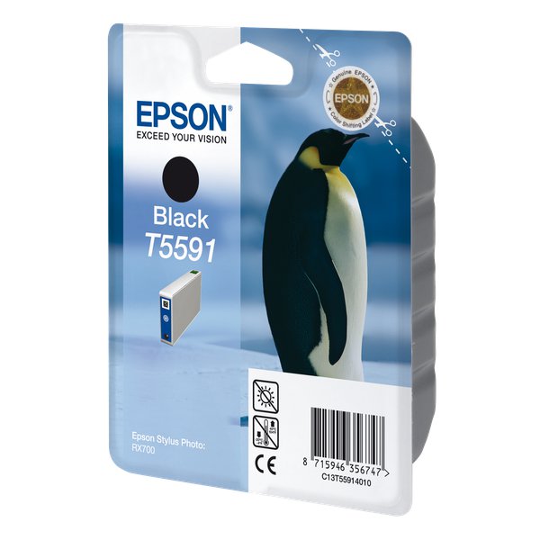 Originale Epson C13T55914010 Cartuccia inkjet blister RS STYLUS PHOTO nero