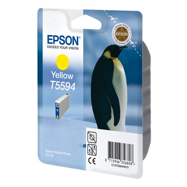 Originale Epson C13T55944010 Cartuccia inkjet blister RS STYLUS PHOTO giallo