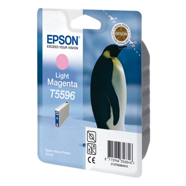 Originale Epson C13T55964010 Cartuccia inkjet blister RS STYLUS PHOTO magenta chiaro