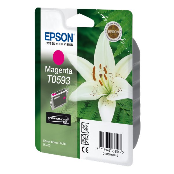Originale Epson C13T05934010 Cartuccia inkjet ink pigmentato blister RS ULTRACHROME K5 magenta
