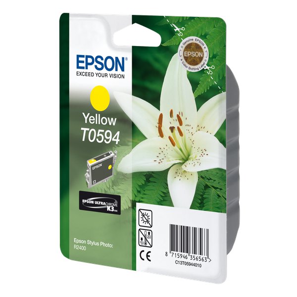 Originale Epson C13T05944010 Cartuccia inkjet ink pigmentato blister RS ULTRACHROME K6 giallo