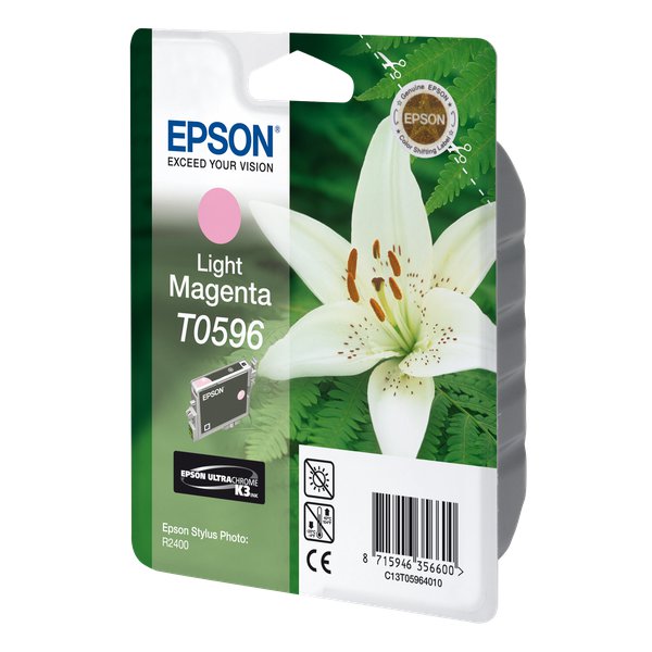 Originale Epson C13T05964010 Cartuccia inkjet ink pigmentato blister RS ULTRACHROME K8 magenta chiaro
