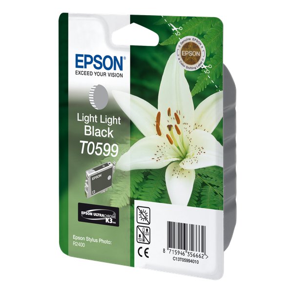 Originale Epson C13T05994010 Cartuccia inkjet ink pigmentato RS ULTRACHROME K11 nero chiaro-chiaro