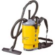 Aspirapolvere dorsale, compatto, leggero, maneggevole e di elevata potenza.Si indossa come uno zainetto. Lascia le mani libere, non intralcia i movimenti e permette un lavoro veloce, efficace, meno pesante. Doppia filtrazione, filtro aria in uscita, porta accessori e protezione termica. Dotato di  motore di nuova generazione da 1350W con una depressione di 290mbar, una rumorosita' di soli 60dba, un cavo da 10 m e un peso di 4,8kg sono le caratteristiche che lo differenziano da tutti gli aspirapolveri. Importante e completa dotazione accessori inclusa. Sacchetto carta da 3,3 L per aspirapolvere dorsale. Confezione da 10 pezzi.