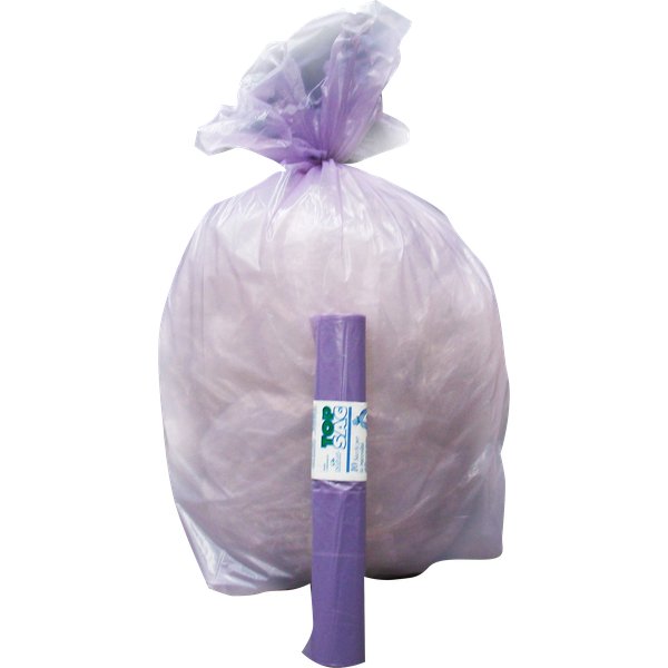 Sacchi per immondizia differenziata Cagliplast - 50x60 cm - 30 l - 21 µm - viola - 10061 (conf.20)
