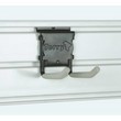 Funzionale e versatile sistema organizzativo per aree lavoro ideale sia per allestire pareti in piccole officine sia per aree private. Estremamente versatile grazie ai diversi tipi di accessori può accogliere prodotti in appoggio oppure appesi.<br/>Codice 185462: Kit per la sistemazione di utensili e attrezzi con portata complessiva 180 kg. Include: 2 pannelli Slat track 48’’ (cad. 121,87 cm x  15,23 cm) + piastra di congiunzione in metallo, 15 ganci (1 Hook 4’’, 1 Hook 6’’, 1 Hook 8’’, 6 mini hooks T; 6 mini hooks C), 2 tappi di chiusura laterale. Il pannello Slat track 48’’ è compatibile con tutti i ganci e i cesti della gamma Terry