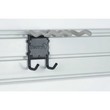 Funzionale e versatile sistema organizzativo per aree lavoro ideale sia per allestire pareti in piccole officine sia per aree private. Estremamente versatile grazie ai diversi tipi di accessori può accogliere prodotti in appoggio oppure appesi.<br/>Codice 185462: Kit per la sistemazione di utensili e attrezzi con portata complessiva 180 kg. Include: 2 pannelli Slat track 48’’ (cad. 121,87 cm x  15,23 cm) + piastra di congiunzione in metallo, 15 ganci (1 Hook 4’’, 1 Hook 6’’, 1 Hook 8’’, 6 mini hooks T; 6 mini hooks C), 2 tappi di chiusura laterale. Il pannello Slat track 48’’ è compatibile con tutti i ganci e i cesti della gamma Terry
