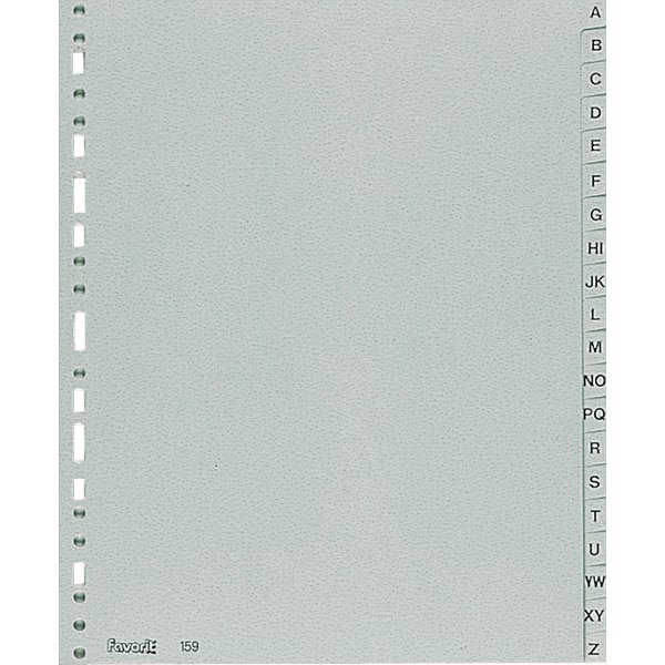 Divisori A-Z  Separex in Naturene Elba - 22x30 cm - 07625003