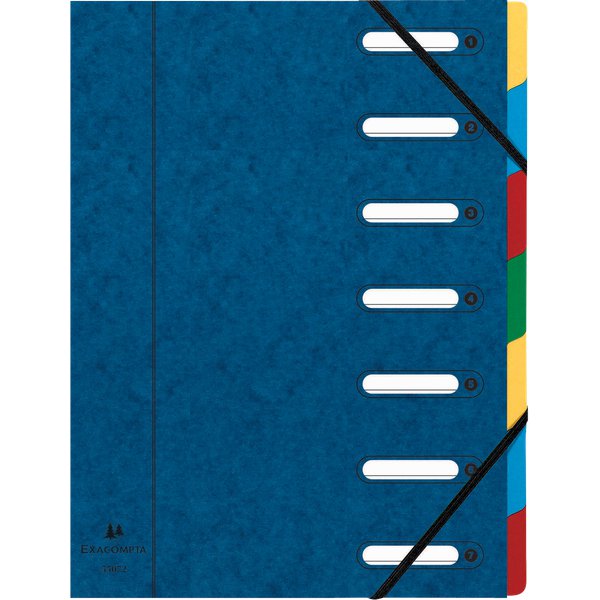 Classificatori Harmonika® - Nature Future® Exacompta - 7 divisori - ass. - 5307E (conf.8)