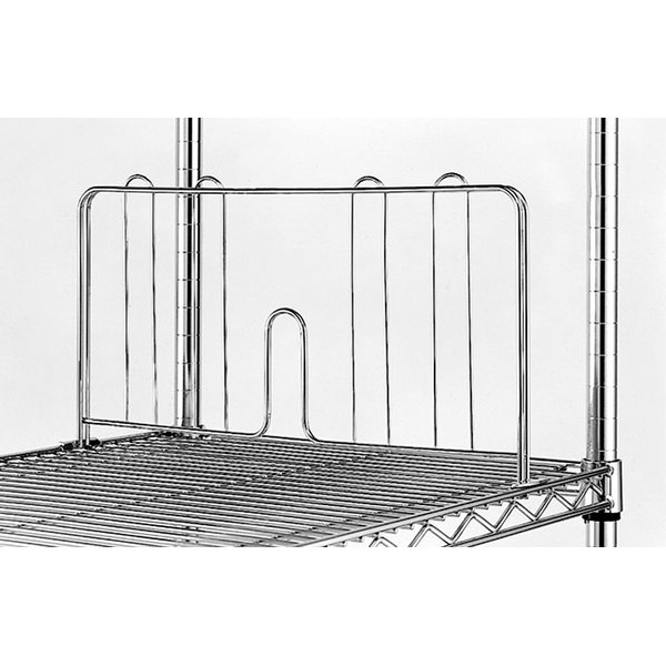 Divisorio libri: accessori per Libreria cromata tubolare light disponibile a 3 - 4 - 5 ripiani, ideale sia in ufficio che a casa, attrezzabile con vari accessori che la rendono pratica e versatile.