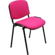 Sedia visitatore Agata Ergosit - Acrilico - fucsia - D500/4/F (conf.4)