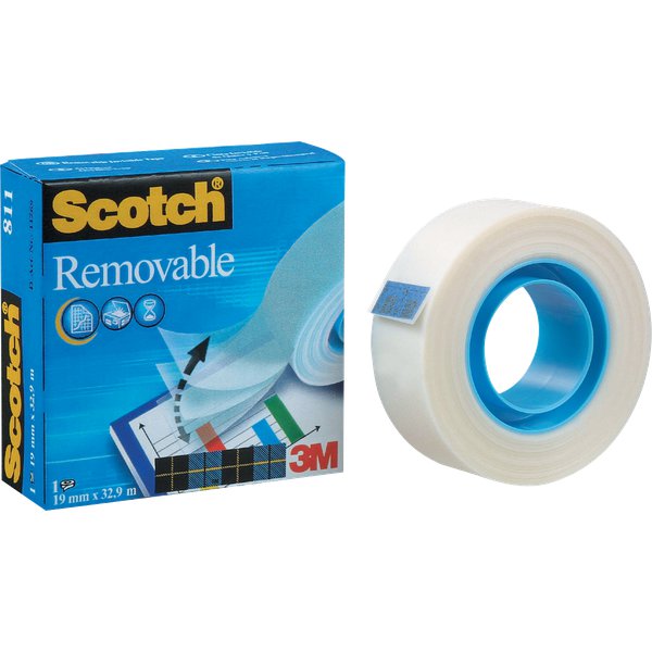 Nastro adesivo  Scotch® Magic™ 811 - 19 mm x 33 m - 811-1933