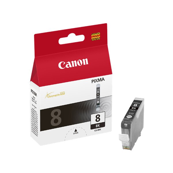 Originale Canon 0620B001 Serbatoio inchiostro CLI-8BK nero