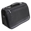 Borsa morbida in nylon, espandibile. Tasca frontale con cerniera e organiser porta documenti e portaoggetti sotto l'apertura principale. Dotata di base espandibile per aumentarne la capacità e di tasca porta pc. Tracolla removibile.