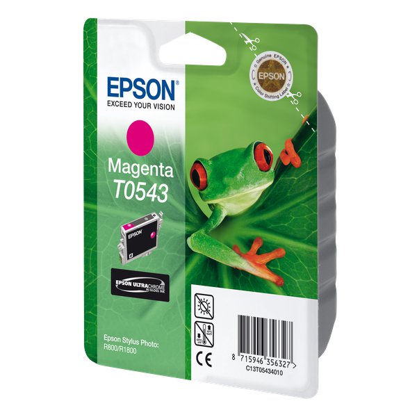 Originale Epson C13T05434010 Cartuccia inkjet Hi-Gloss blister RS STYLUS PHOTO magenta