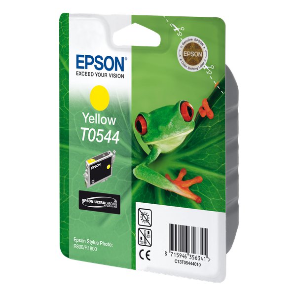 Originale Epson C13T05444010 Cartuccia inkjet Hi-Gloss blister RS STYLUS PHOTO giallo