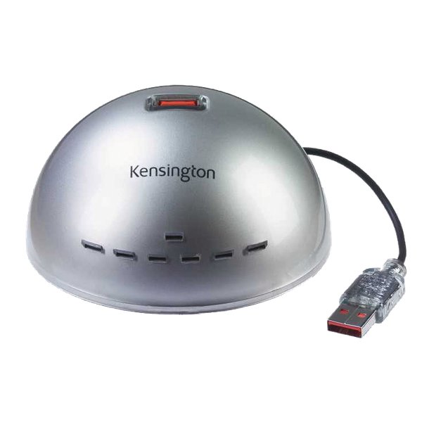 PocketHub USB 4 porte Kensington - pocket HUB a 7 porte - USB - grigio - 1500100