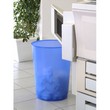 Cestino gettacarte gigante CepMaxi, ideale da posizionare vicino alla fotocopiatrice in quanto molto capiente. Realizzato in robusto polipropilene con contrasto lucido/opaco. Capacità 40 litri. Diametro 38 cm, altezza 49,5 cm. Disponibile in colore azzurro o nero.