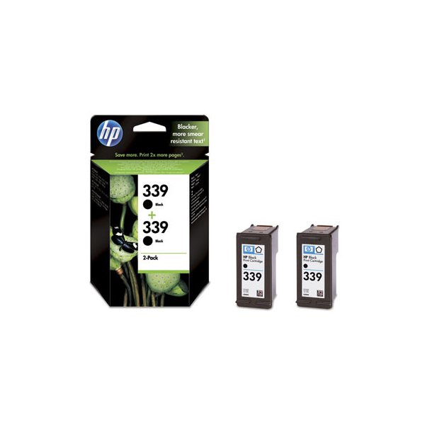 Originale HP C9504EE Conf. 2 cartucce inkjet 339 nero