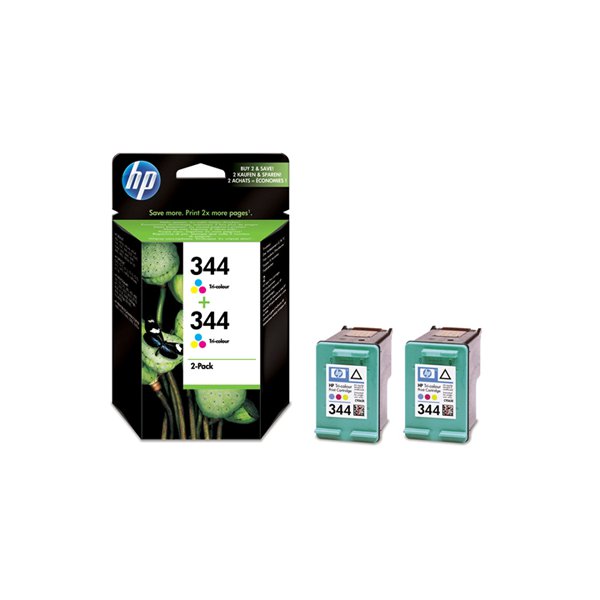Originale HP C9505EE Conf. 2 cartucce inkjet 344 3 colori