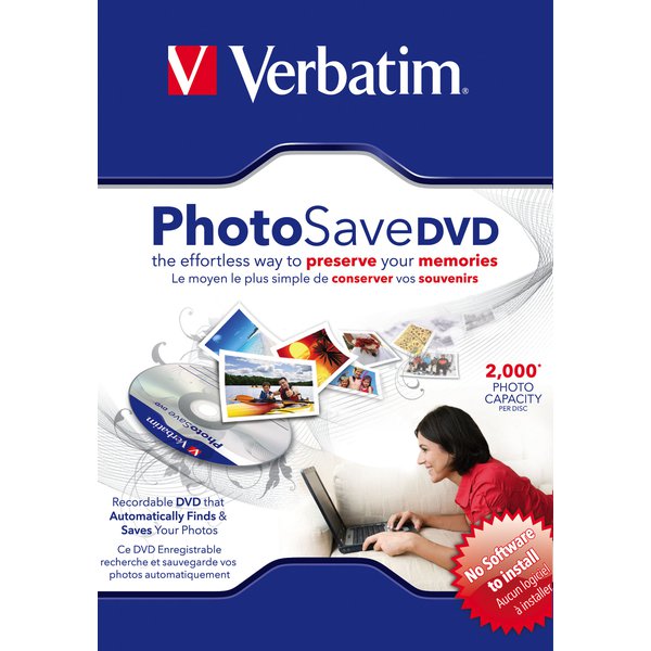 DVD Verbatim  - DVD-R Photo Save - 4,7Gb - 16x - 43702