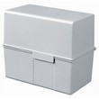 Schedari in plastica Semper Multiservice - Schede di ricambio rigate - 105x150 mm orizzontali - A0003 (conf.100)