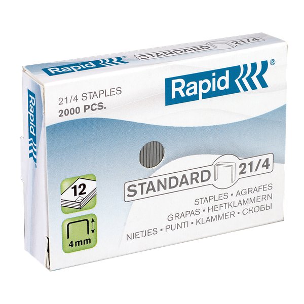 Punti universali Rapid - Punti metallici 21/4 (6/4) - 24867500 (conf.2000)