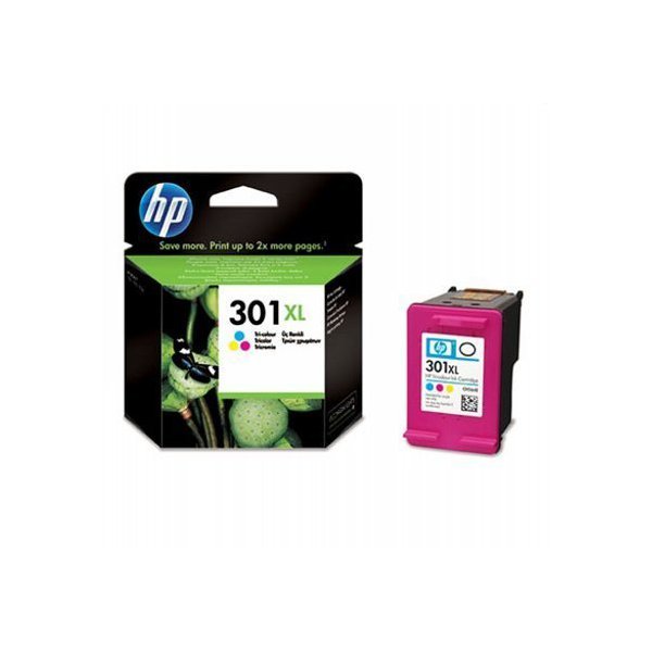 Originale HP CH564EE Cartuccia inkjet alta capacità 301XL ciano+magenta+giallo