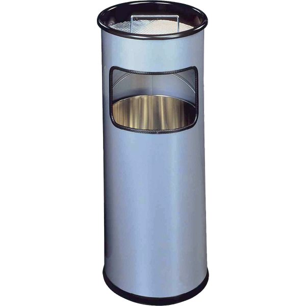 Posacenere in metallo con sabbia Durable - argento - 62 cm - 26 cm - 3330-23