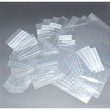 Linea completa di buste con chiusura Grip in PLT trasparenti, con cerniera richiudibile a pressione, spessore 50 mycron.