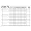 Blocco presenze dipendenti Trade Flex - Carta chimica 2 parti - 215x148 mm - 16731C000